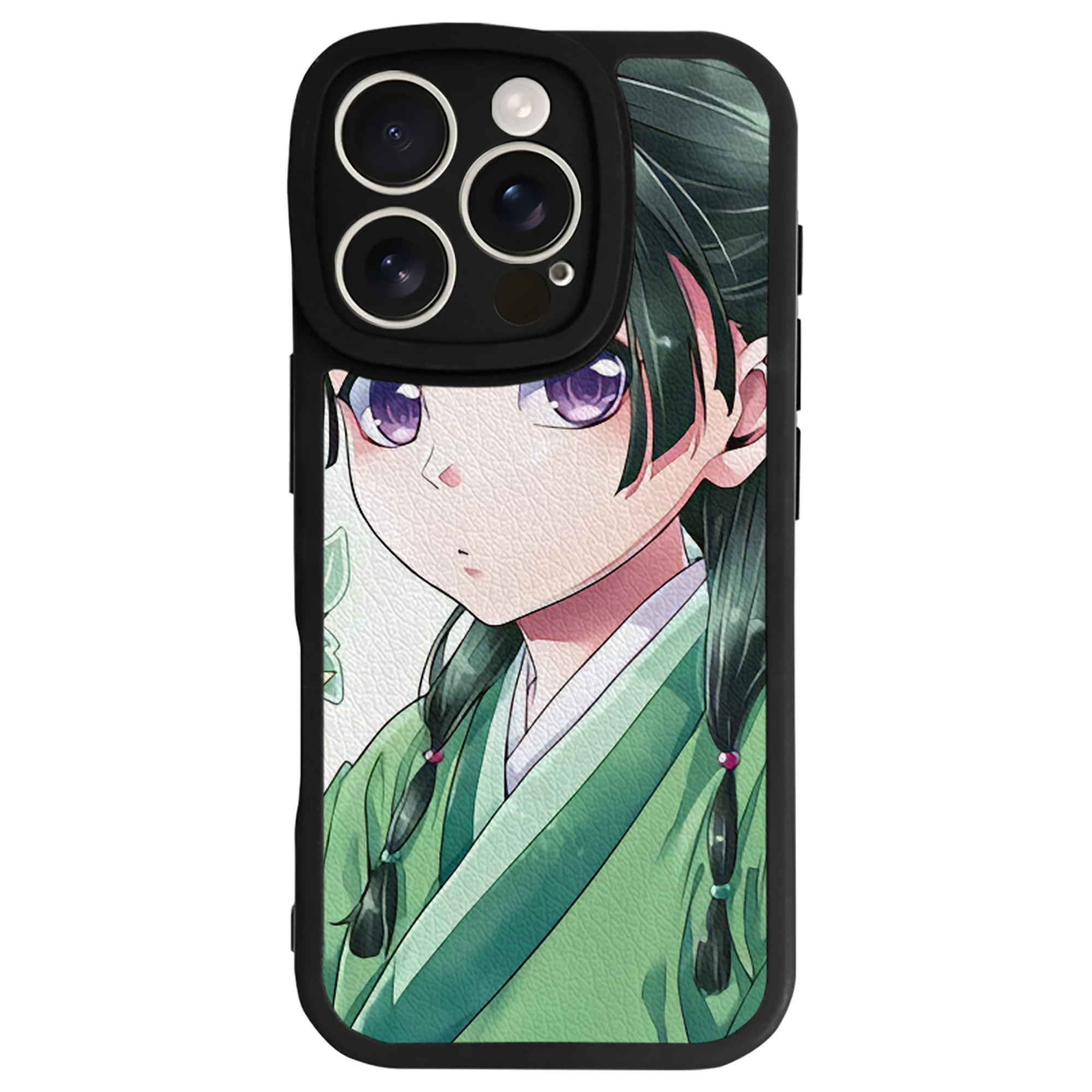 薬屋のひとりごと The Apothecary Diaries 【iPhone 16シリーズ対応】シリコンスマホケース（レザー調） 材質：シリコン